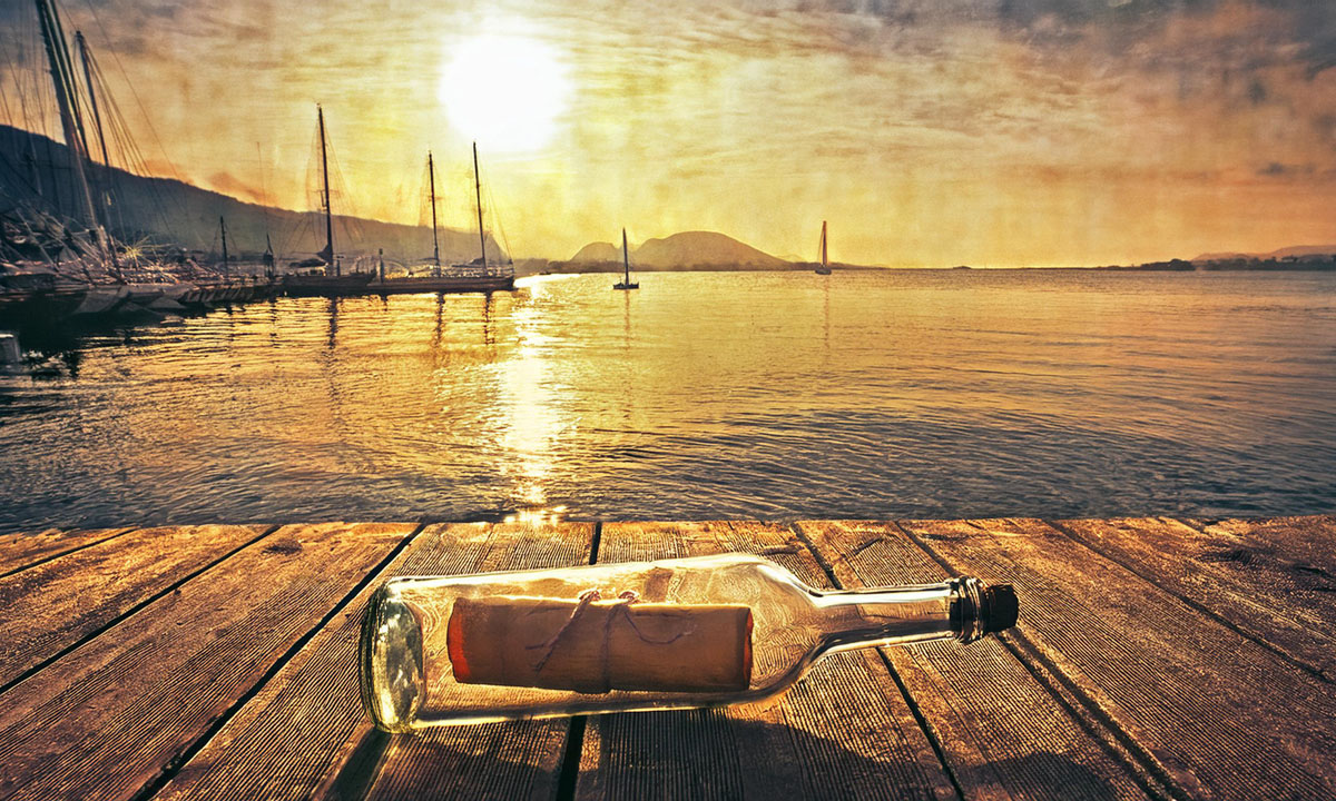 Message in a bottle