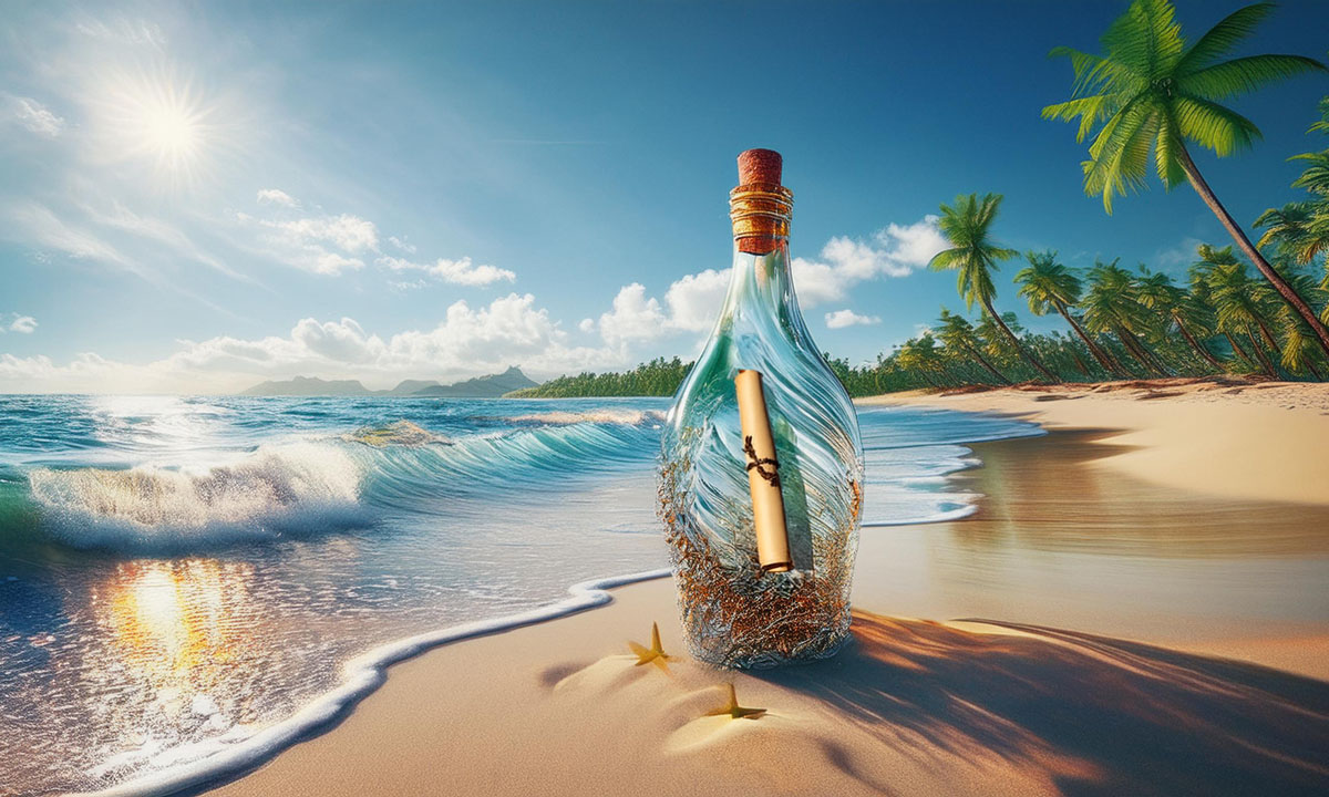 Message in a bottle